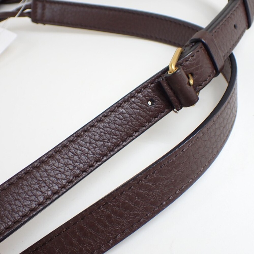 VALENTINO GARAVANI Valentino Garavani Shoulder Bag VY0P0T06ZBT Brown Calfskin... - Picture 6 of 9